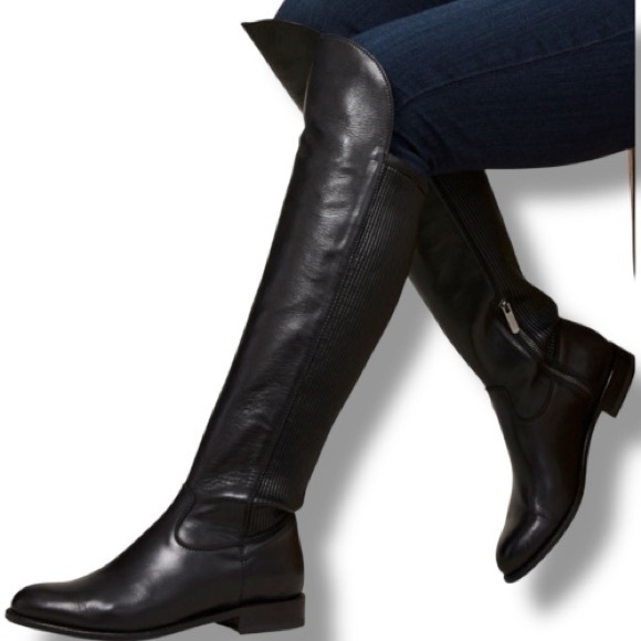 Ariat Two24 Burela Black Leather Riding Boots Size 7.5 - Picture 2 of 5